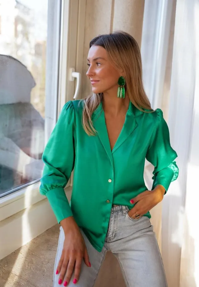 Easy Clothes Green Cuba Shirt Green Women039s Clothing Shirts