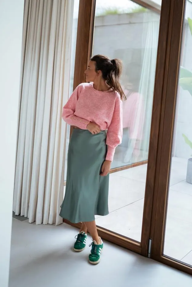 Easy Clothes Green Darla Skirt Women039s Clothing Skirts