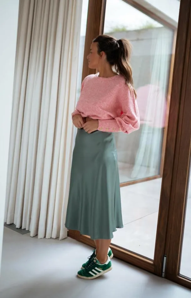 Easy Clothes Green Darla Skirt Women039s Clothing Skirts