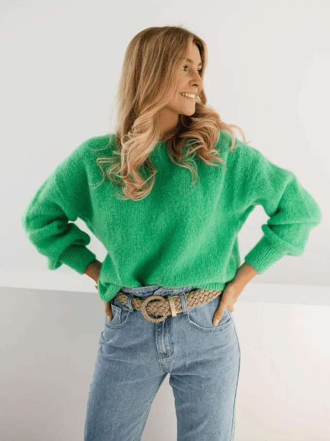 Easy Clothes Green Francesca Sweater Green Women039s Clothing Sweaters Easy Clothes Green Francesca Sweater Green Women039s Clothing Sweaters