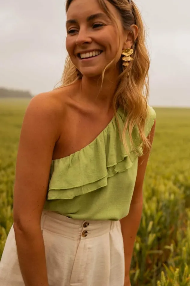 Easy Clothes Green Moby Top Women039s Clothing Tops Easy Clothes Green Moby Top Women039s Clothing Tops