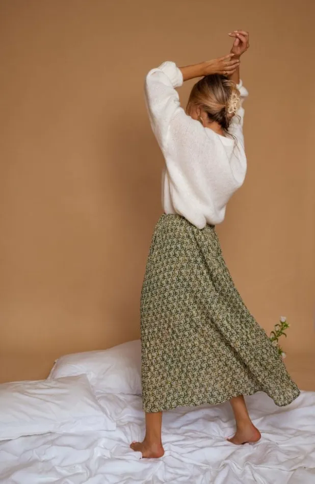Easy Clothes Green Moriane Skirt Women039s Clothing Skirts