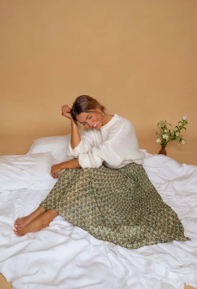 Easy Clothes Green Moriane Skirt Women039s Clothing Skirts