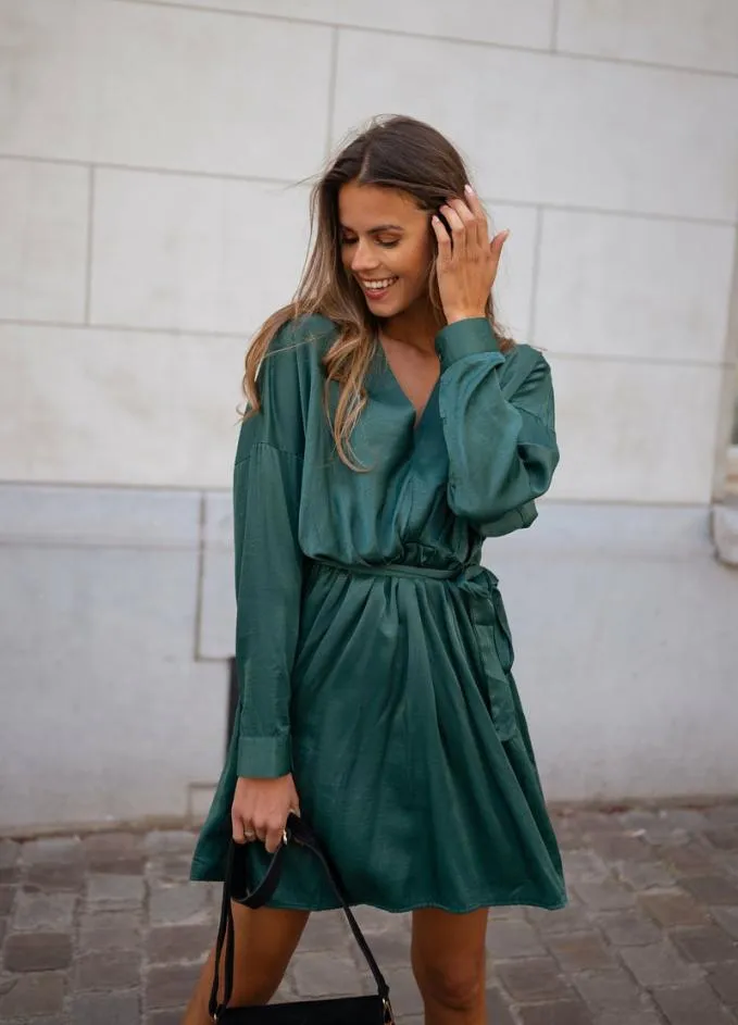 Easy Clothes Green Moya Dress Green Women039s Clothing Dresses