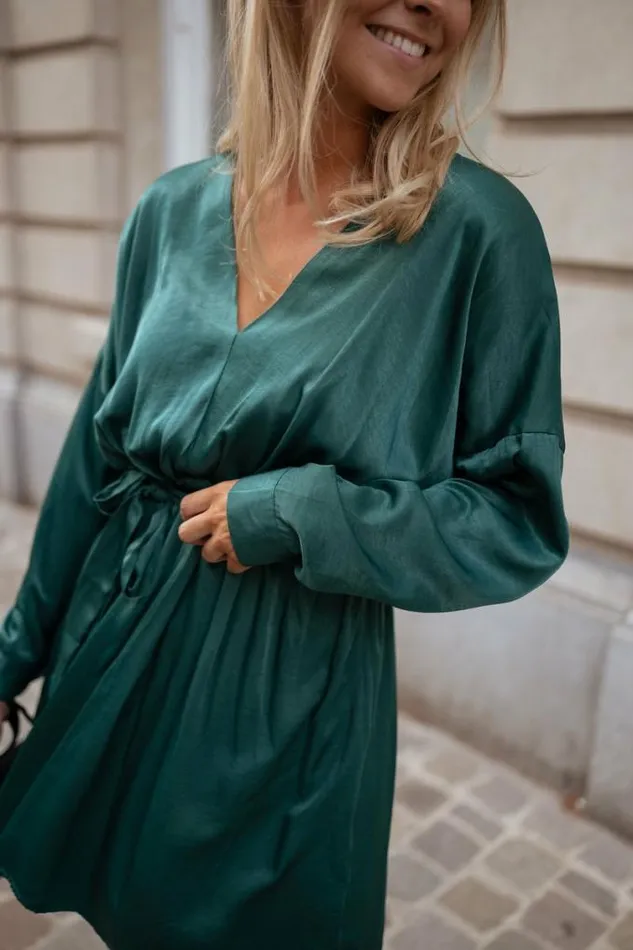 Easy Clothes Green Moya Dress Green Women039s Clothing Dresses