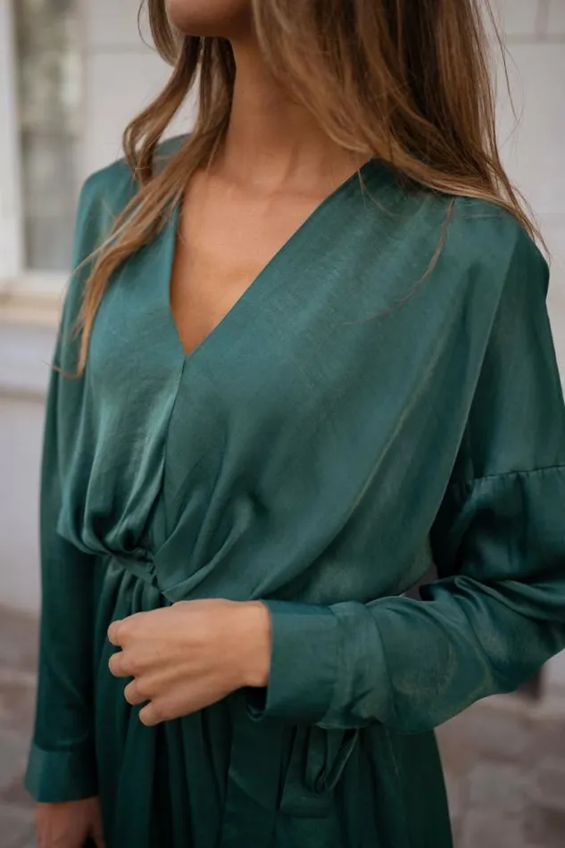 Easy Clothes Green Moya Dress Green Women039s Clothing Dresses