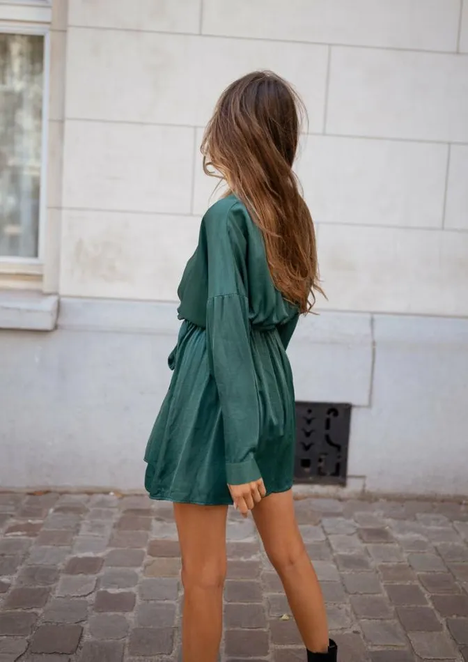 Easy Clothes Green Moya Dress Green Women039s Clothing Dresses