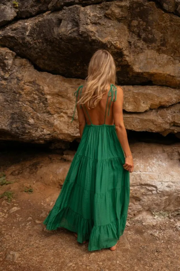 Easy Clothes Green Olympe Dress Women039s Clothing Dresses Easy Clothes Green Olympe Dress Women039s Clothing Dresses