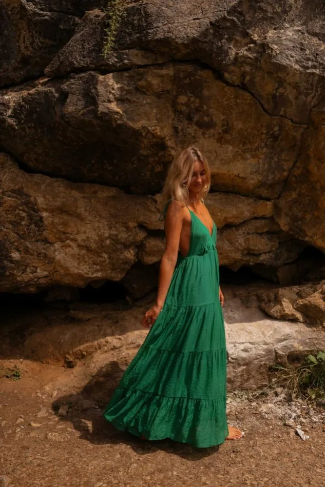 Easy Clothes Green Olympe Dress Women039s Clothing Dresses Easy Clothes Green Olympe Dress Women039s Clothing Dresses