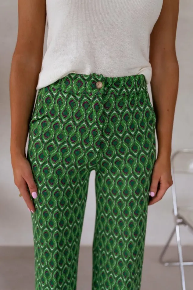 Easy Clothes Green Patterned Peter Pants Women039s Clothing Pants and Jeans Easy Clothes Green Patterned Peter Pants Women039s Clothing Pants and Jeans