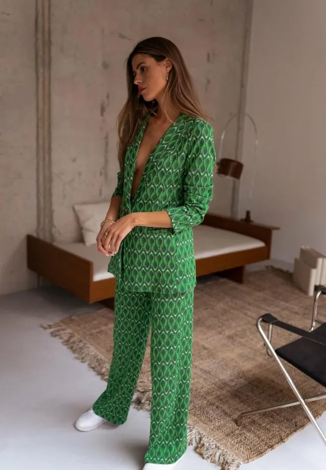 Easy Clothes Green Patterned Peter Pants Women039s Clothing Pants and Jeans Easy Clothes Green Patterned Peter Pants Women039s Clothing Pants and Jeans