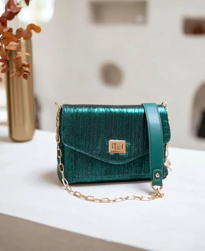 Easy Clothes Green Sevano Bag Jewelry and Accessories Handbags