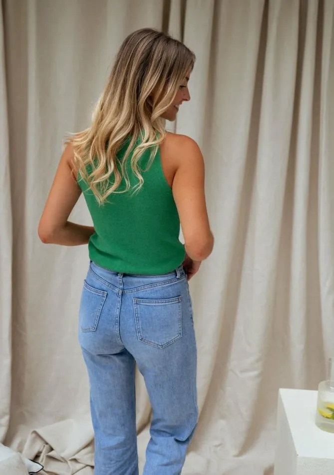 Easy Clothes Green Spencer Tank Top Green Women039s Clothing Tops Easy Clothes Green Spencer Tank Top Green Women039s Clothing Tops
