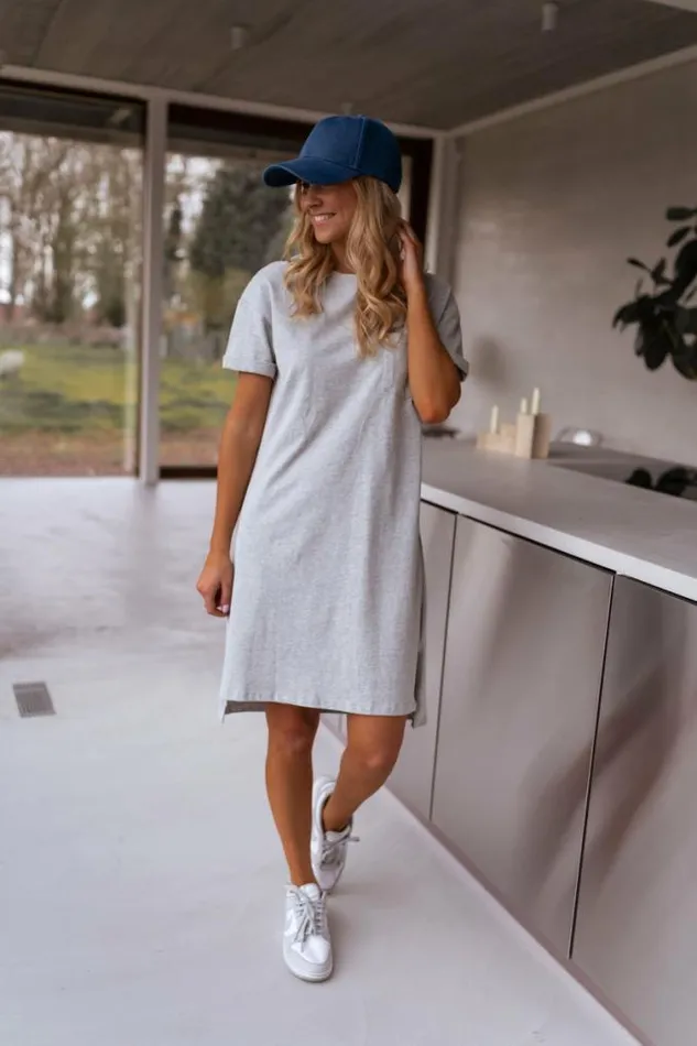 Easy Clothes Grey Adeline TShirt Dress Women039s Clothing Dresses Easy Clothes Grey Adeline TShirt Dress Women039s Clothing Dresses