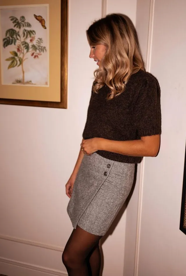 Easy Clothes Grey Ambre Skirt Women039s Clothing Skirts