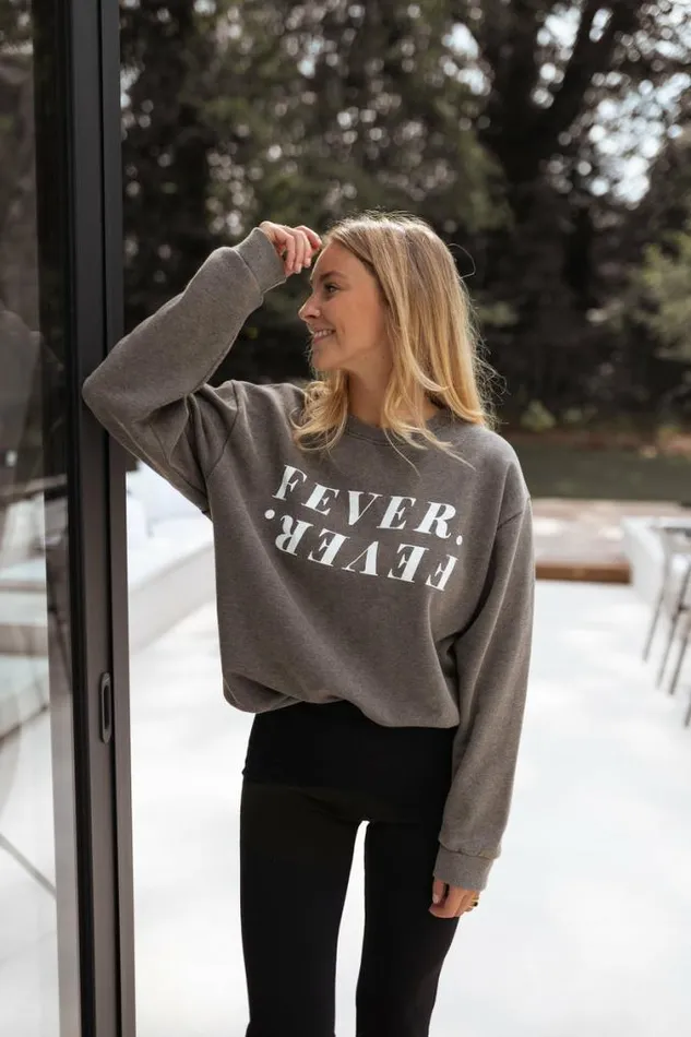 Easy Clothes Grey Fever Sweater Women039s Clothing Sweaters
