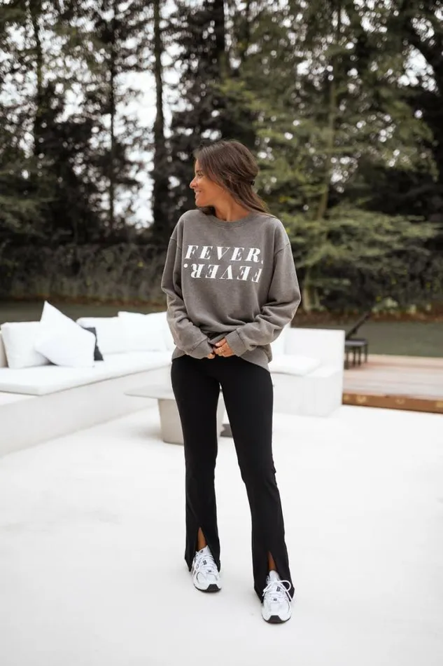 Easy Clothes Grey Fever Sweater Women039s Clothing Sweaters