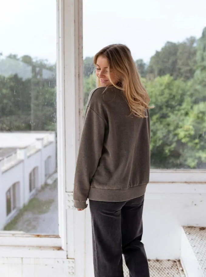 Easy Clothes Grey Fever Sweater Women039s Clothing Sweaters