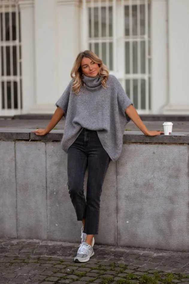 Easy Clothes Grey Herman Sweater Grey Women039s Clothing Sweaters