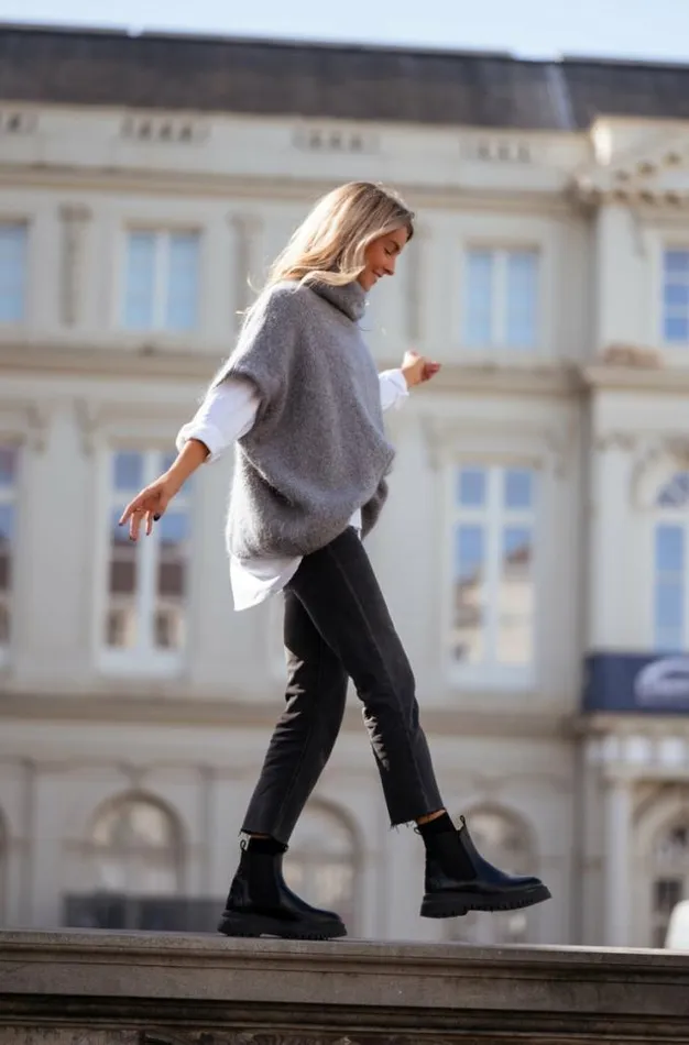 Easy Clothes Grey Herman Sweater Grey Women039s Clothing Sweaters
