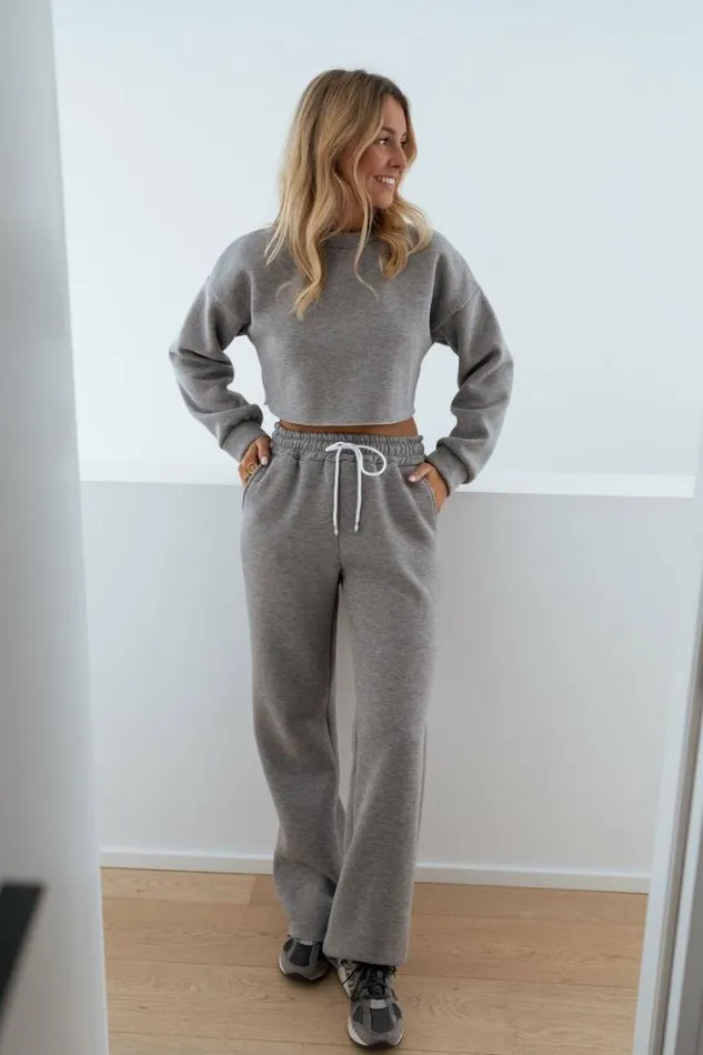Easy Clothes Grey Joos Jogging SET Women039s Clothing Jumpsuits and Rompers