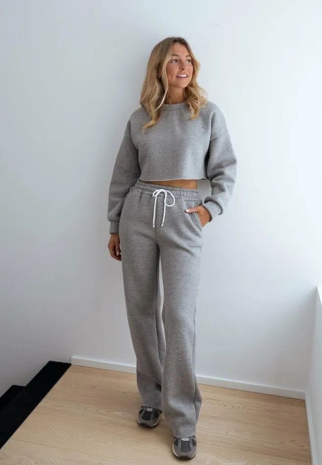 Easy Clothes Grey Joos Jogging SET Women039s Clothing Jumpsuits and Rompers