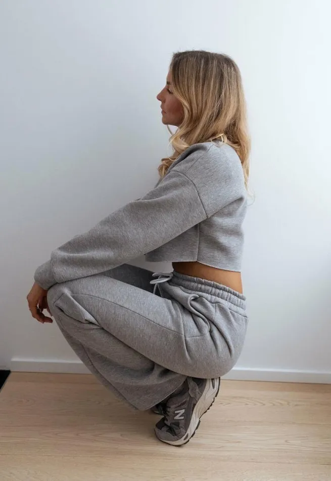 Easy Clothes Grey Joos Jogging SET Women039s Clothing Jumpsuits and Rompers