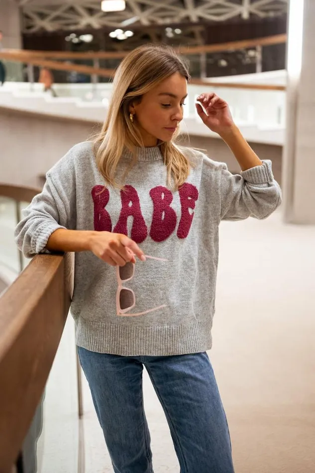 Easy Clothes Grey Josa Sweater Women039s Clothing Sweaters