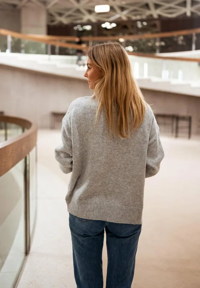 Easy Clothes Grey Josa Sweater Women039s Clothing Sweaters