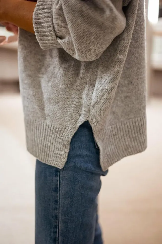 Easy Clothes Grey Josa Sweater Women039s Clothing Sweaters
