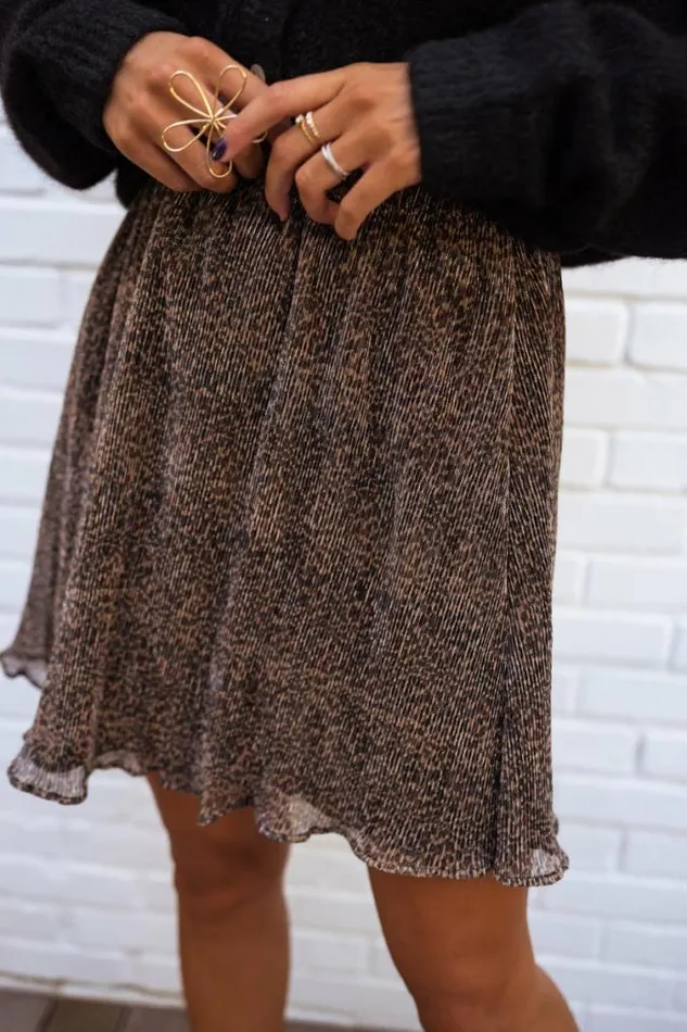 Easy Clothes Inaya Leopard Skirt Women039s Clothing Skirts