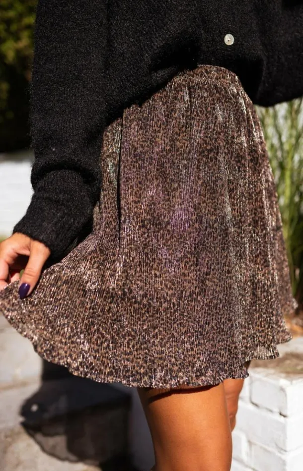 Easy Clothes Inaya Leopard Skirt Women039s Clothing Skirts