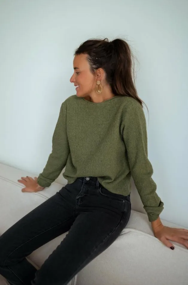 Easy Clothes Khaki Alma Sweater Khaki Women039s Clothing Sweaters