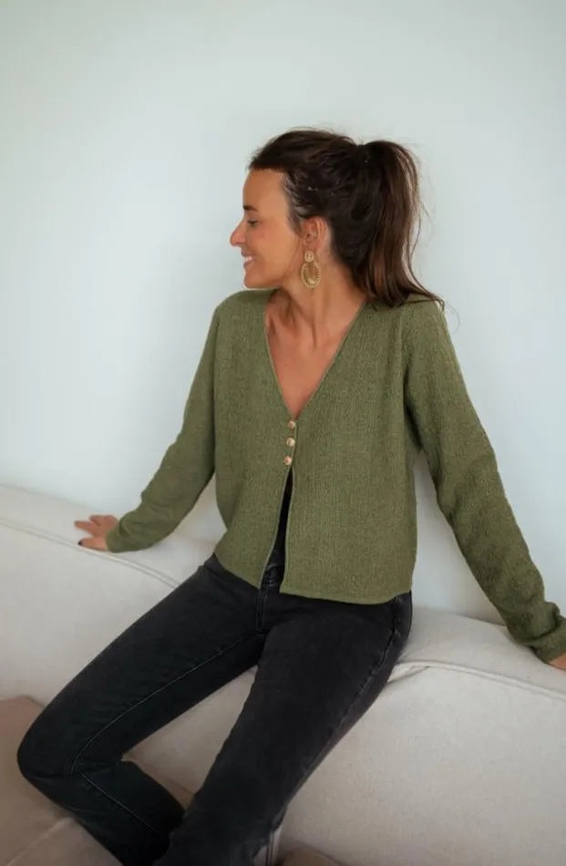 Easy Clothes Khaki Alma Sweater Khaki Women039s Clothing Sweaters