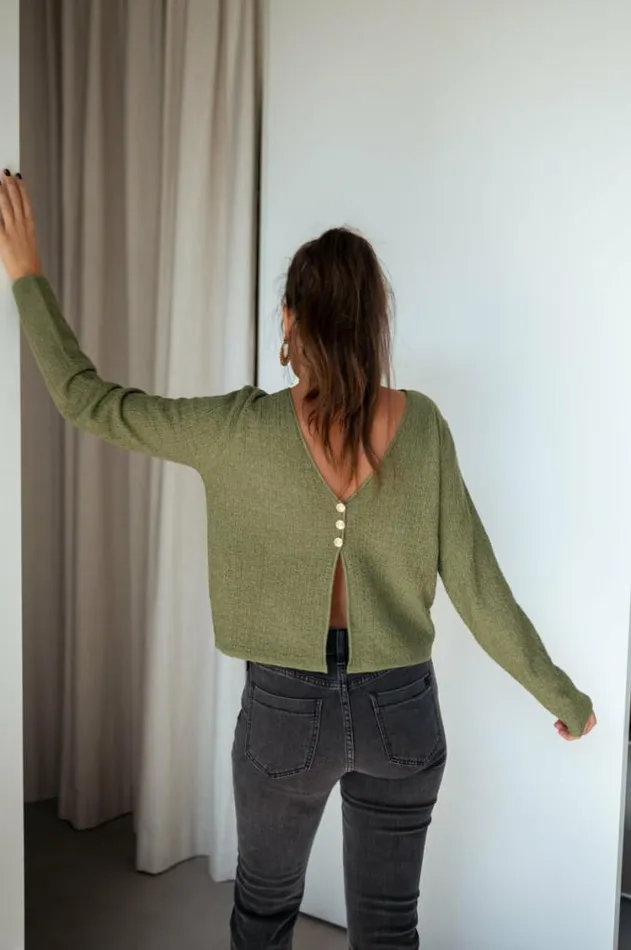 Easy Clothes Khaki Alma Sweater Khaki Women039s Clothing Sweaters
