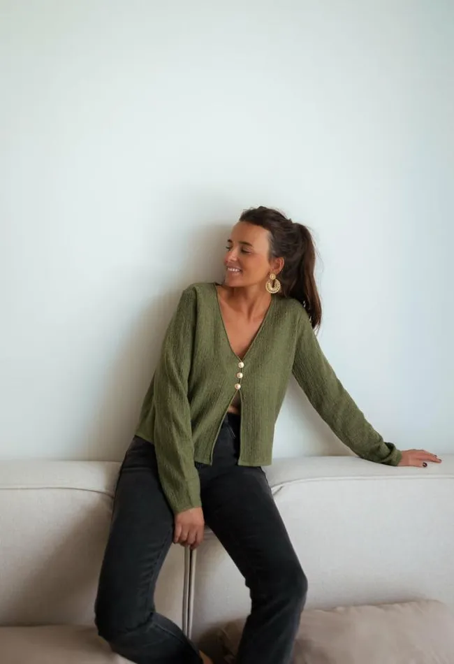 Easy Clothes Khaki Alma Sweater Khaki Women039s Clothing Sweaters