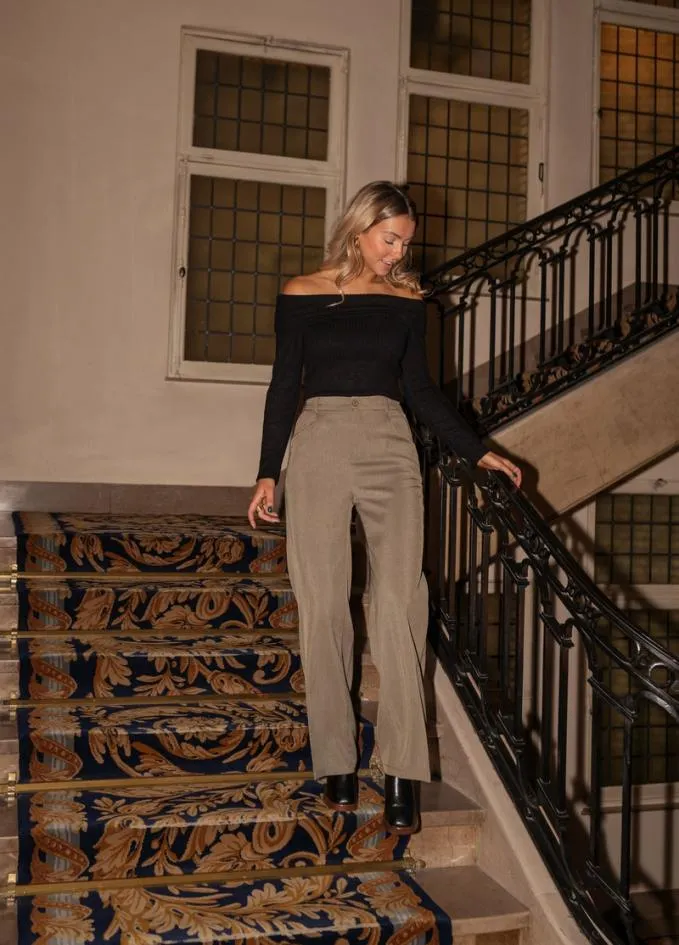 Easy Clothes Khaki Arnaud Pants Women039s Clothing Pants and Jeans