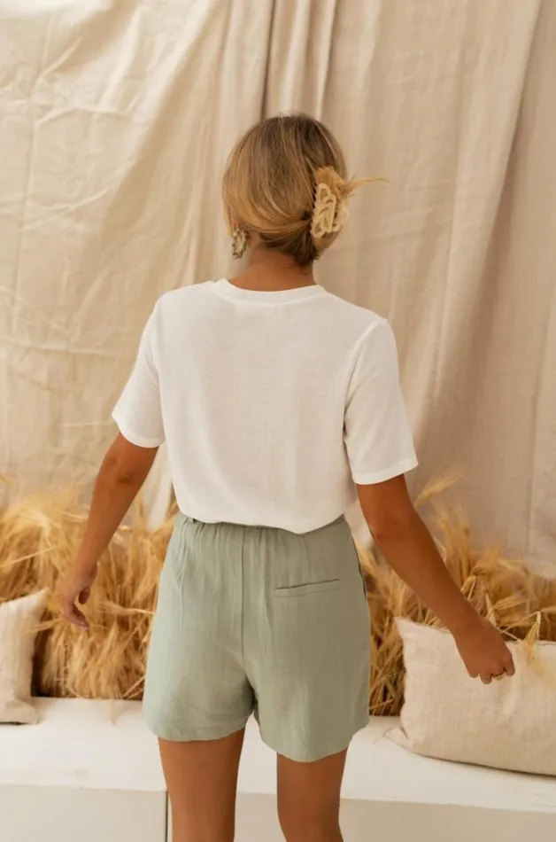 Easy Clothes Khaki Nadia Shorts Women039s Clothing Shorts