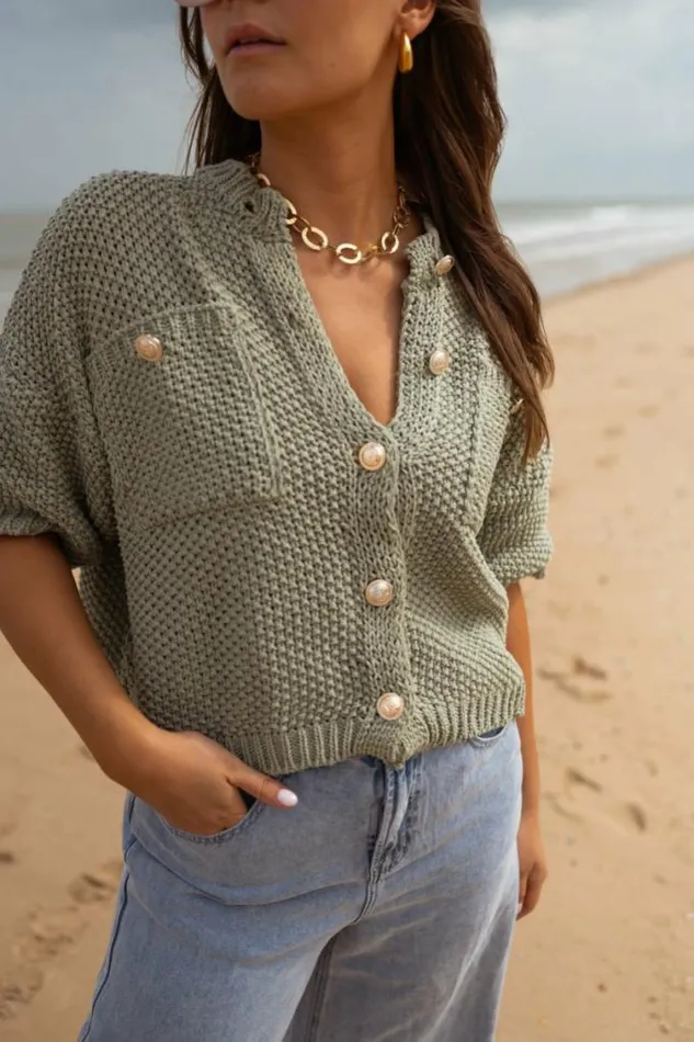 Easy Clothes Khaki Samia Cardigan Women039s Clothing Tops Easy Clothes Khaki Samia Cardigan Women039s Clothing Tops