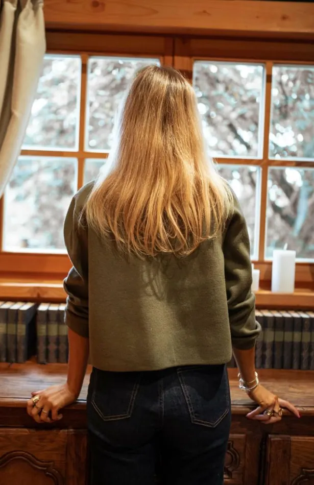 Easy Clothes Khaki Siana Cardigan Women039s Clothing Cardigans