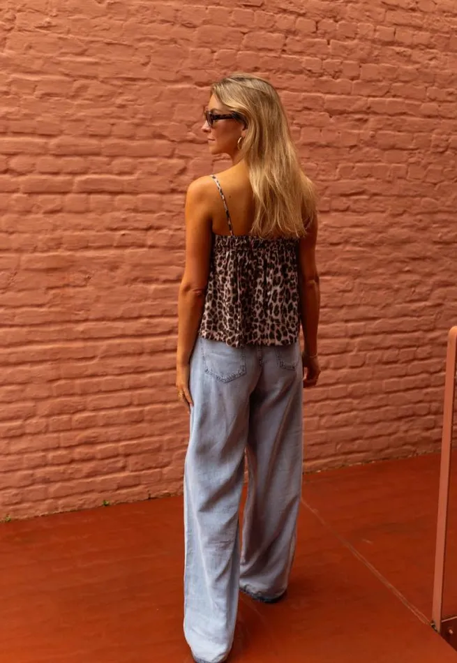 Easy Clothes Leopard Camila Top Leopard Women039s Clothing Tops