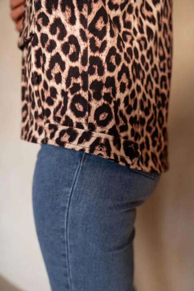 Easy Clothes Leopard Denim Bosco Jacket Women039s Clothing Jackets Easy Clothes Leopard Denim Bosco Jacket Women039s Clothing Jackets