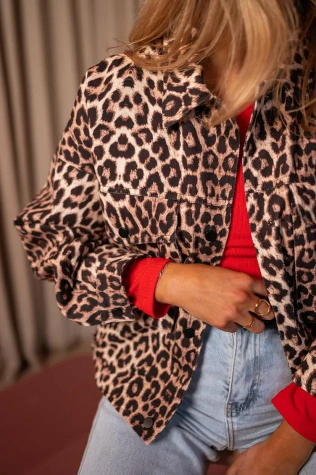 Easy Clothes Leopard Denim Bosco Jacket Women039s Clothing Jackets Easy Clothes Leopard Denim Bosco Jacket Women039s Clothing Jackets