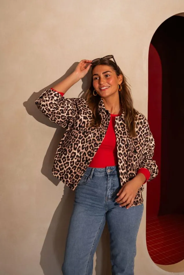 Easy Clothes Leopard Denim Bosco Jacket Women039s Clothing Jackets Easy Clothes Leopard Denim Bosco Jacket Women039s Clothing Jackets