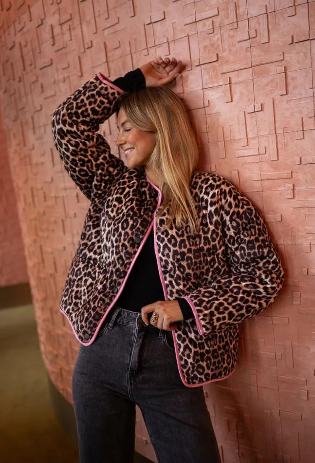 Easy Clothes Leopard Fanie Jacket Women039s Clothing Jackets Easy Clothes Leopard Fanie Jacket Women039s Clothing Jackets