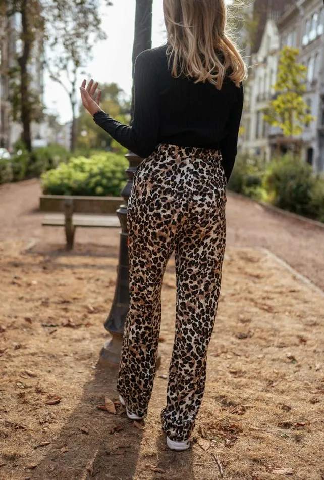 Easy Clothes Leopard Lyana Pants Women039s Clothing Pants and Jeans Easy Clothes Leopard Lyana Pants Women039s Clothing Pants and Jeans