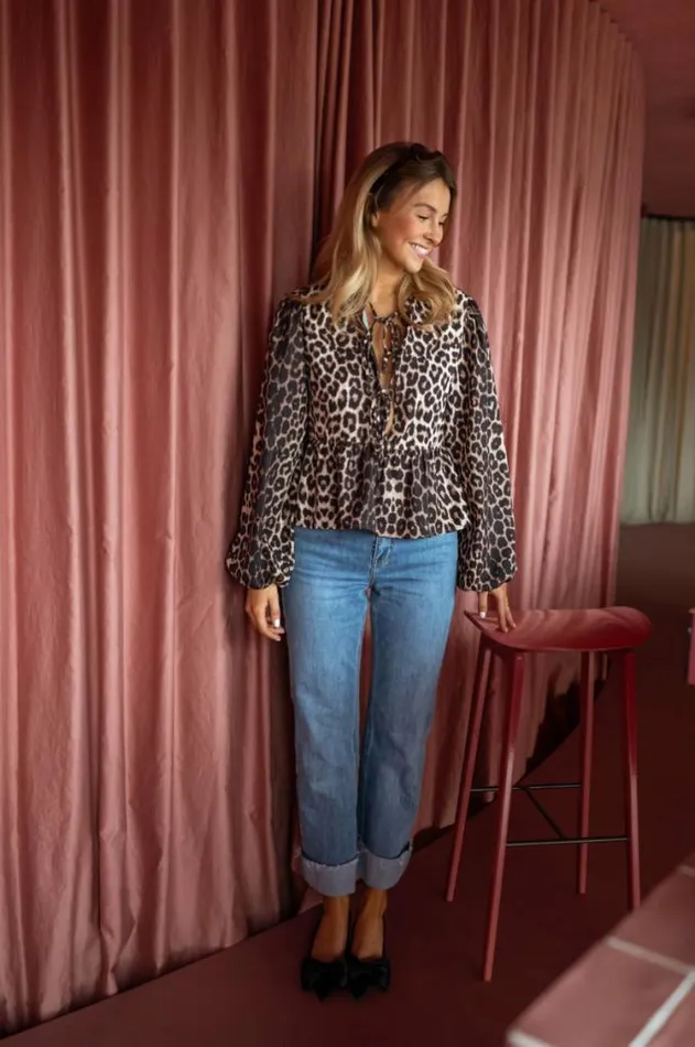Easy Clothes Leopard Maite Blouse Women039s Clothing Blouses Easy Clothes Leopard Maite Blouse Women039s Clothing Blouses