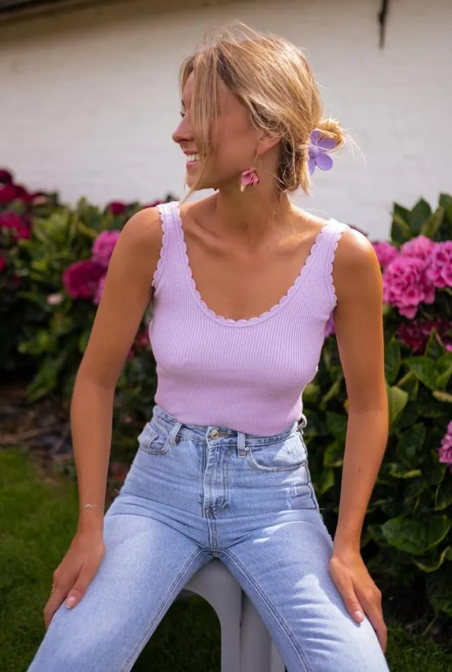 Easy Clothes Lilac Bella Top Lilac Women039s Clothing Tops Easy Clothes Lilac Bella Top Lilac Women039s Clothing Tops