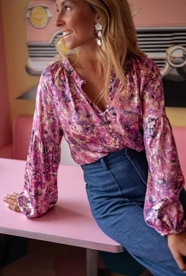 Easy Clothes Mauve Jackson Blouse Mauve Women039s Clothing Blouses