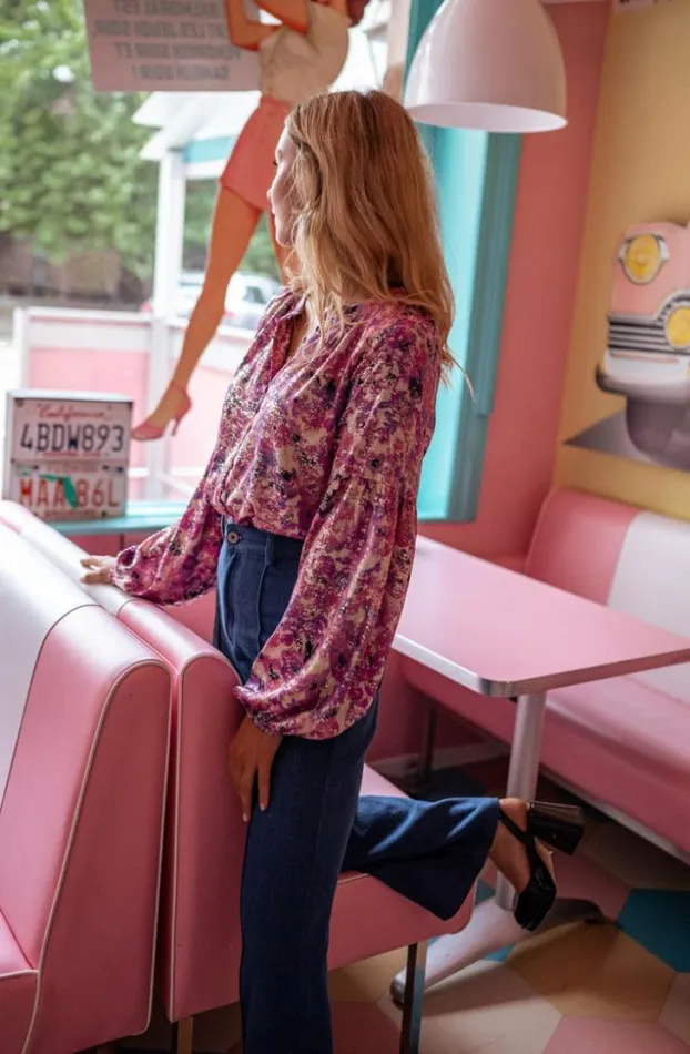Easy Clothes Mauve Jackson Blouse Mauve Women039s Clothing Blouses